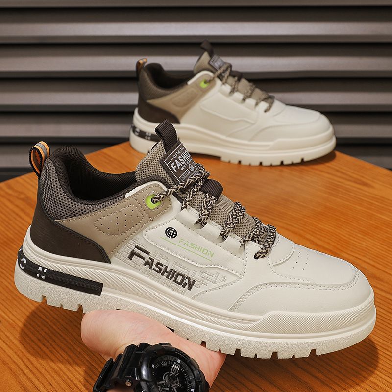 Damen modische und bequeme Sneakers mit strapazierfähigem Obermaterial und dynamischer Sohle R&B