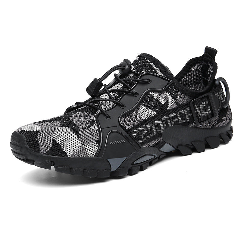 Damen Leichte und flexible Outdoor-Sneaker mit atmungsaktivem Mesh-R&B