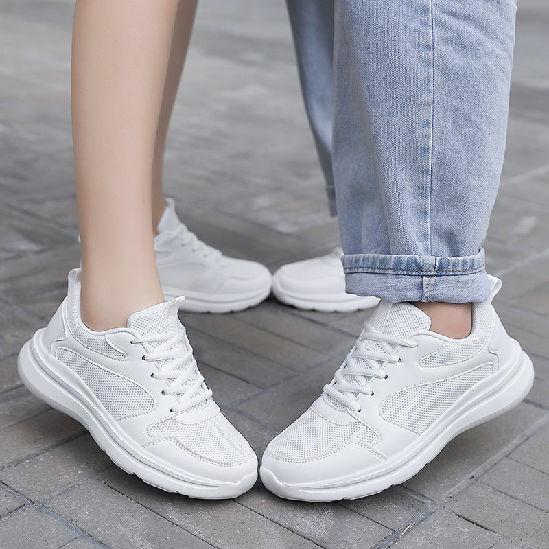Damen nan atmungsaktiver Netz-Sneaker mit dämpfender Leichtsohle und gepolstertem Fersenkragen R&B