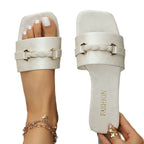 Damen Clogs mit elegantem geflochtenem Design und Platz für hohes Fußbett R&B
