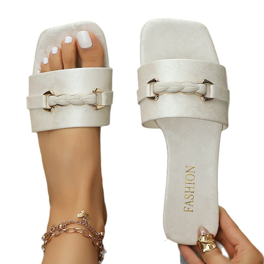 Damen Clogs mit elegantem geflochtenem Design und Platz für hohes Fußbett R&B