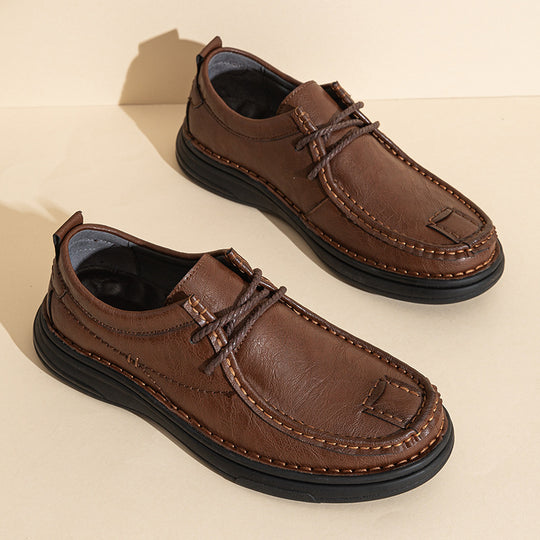 Herren Modische Schnürschuhe aus hochwertigem Kunstleder R&B