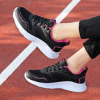 Damen Sportliche Laufschuhe mit atmungsaktiver Mesh-Oberfläche und dämpfender Sohle R&B
