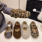 Damen Kuschelige Hausschuhe mit verstellbarem Riemen und weichem Innenfutter R&B