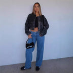 Damen figurbetontes Top R&B