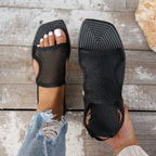 Damen atmungsaktive Komfortsandalen mit modulierbarem Mesh-Obermaterial R&B