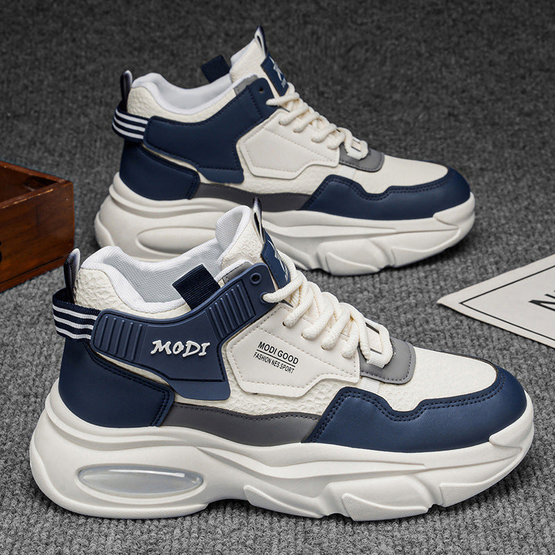Damen Sportliche Chunky Sneakers mit atmungsaktiven Mesh-Elementen und gepolsterter Laufsohle R&B