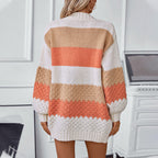 Damen Strickjacke mit trendigem Blockdesign und luftiger Haptik