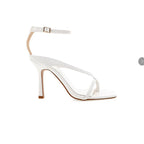 Damen elegante Absatzsandalen mit verstellbarem Riemen R&B