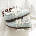 Damen Sportliche Sneaker mit trendiger Spitze und elastischem Schnellschnürsystem