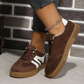 Damen Suede Sneakers im sportlich-modernen Design mit rutschfester Sohle R&B