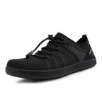 Unisex nan flacher Stadt-Sneaker mit Schnellzugverschluss, elastischem Strickoberteil und stoßabsorbierender Leichtsohle R&B