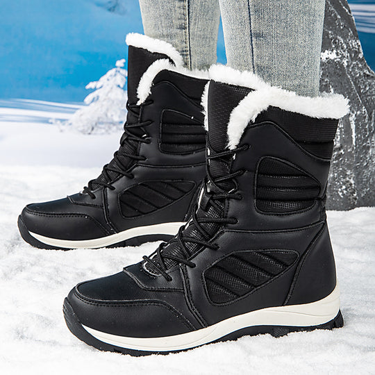 Damen Isolierte Stiefel mit rutschfester Sohle und weichem Innenfutter R&B