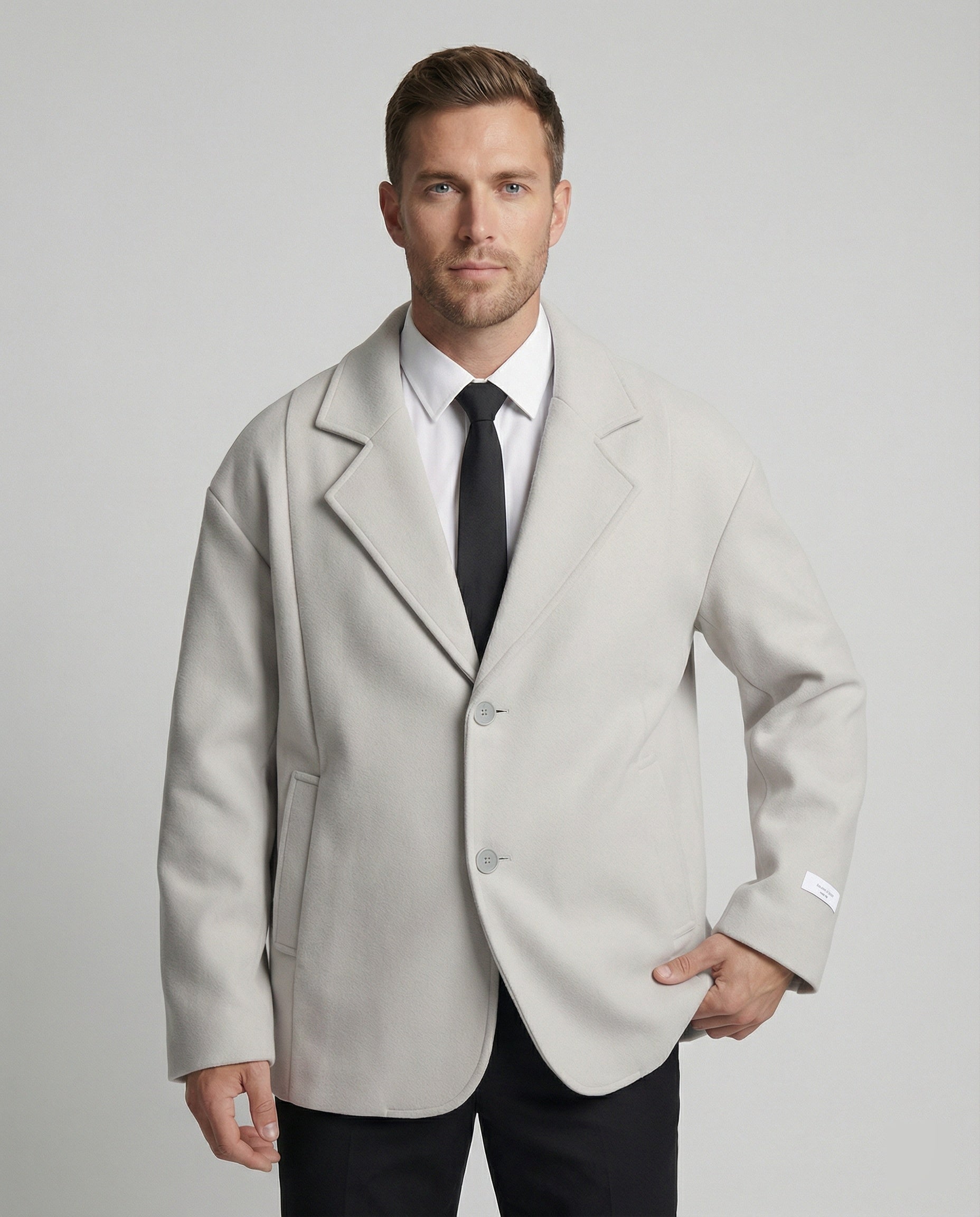Eleganter Wollmantel im Britischen Stil für Herren und Damen