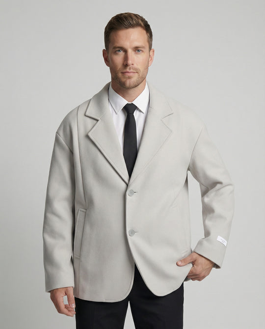 Eleganter Wollmantel im Britischen Stil für Herren und Damen