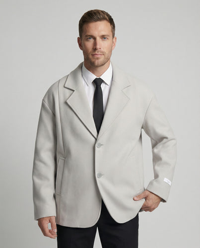 Eleganter Wollmantel im Britischen Stil für Herren und Damen