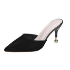 Damen elegante Slingbacks mit modischem Absatz R&B