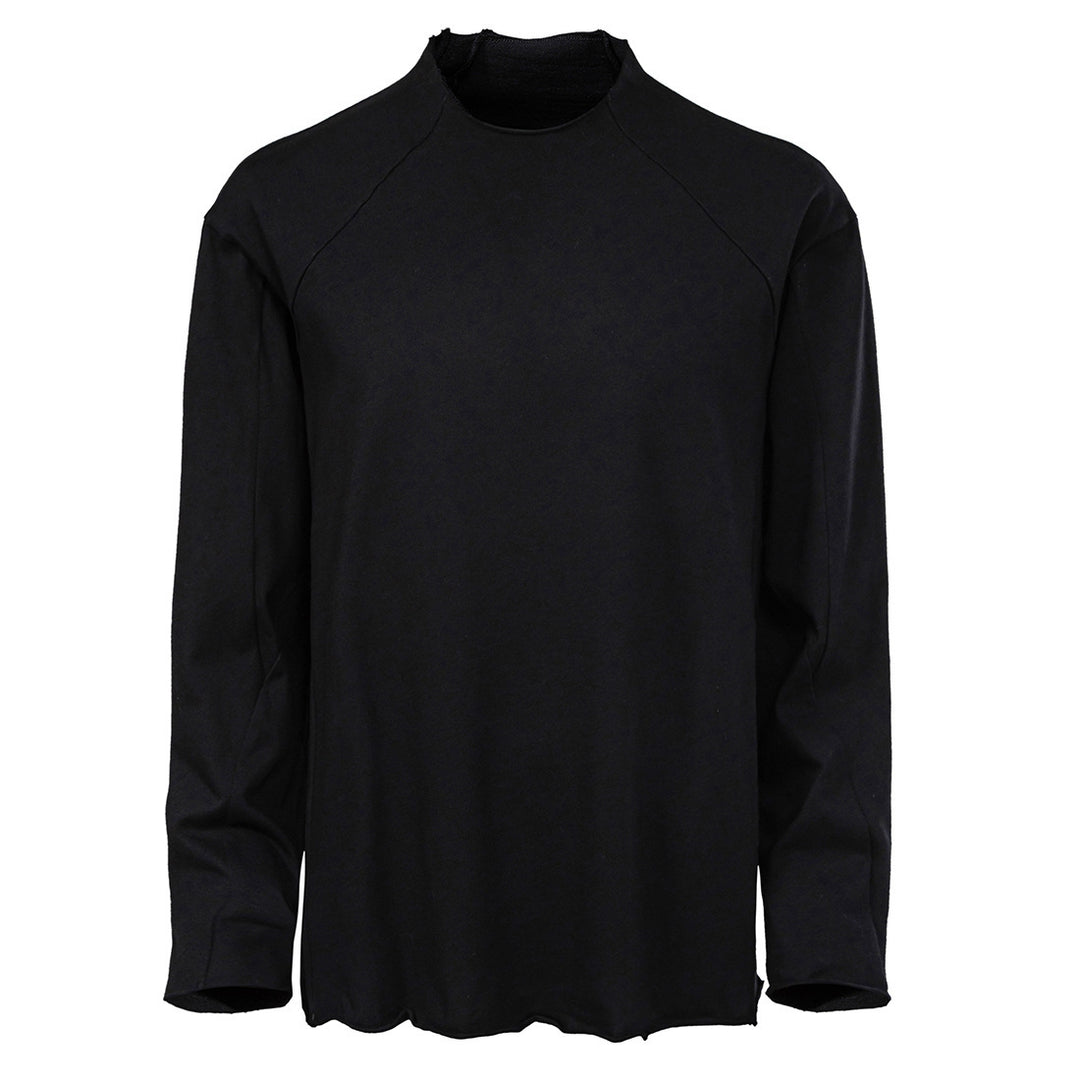 Herren lässiges Langarmshirt mit modernem Schnitt und atmungsaktiver Baumwollqualität R&B