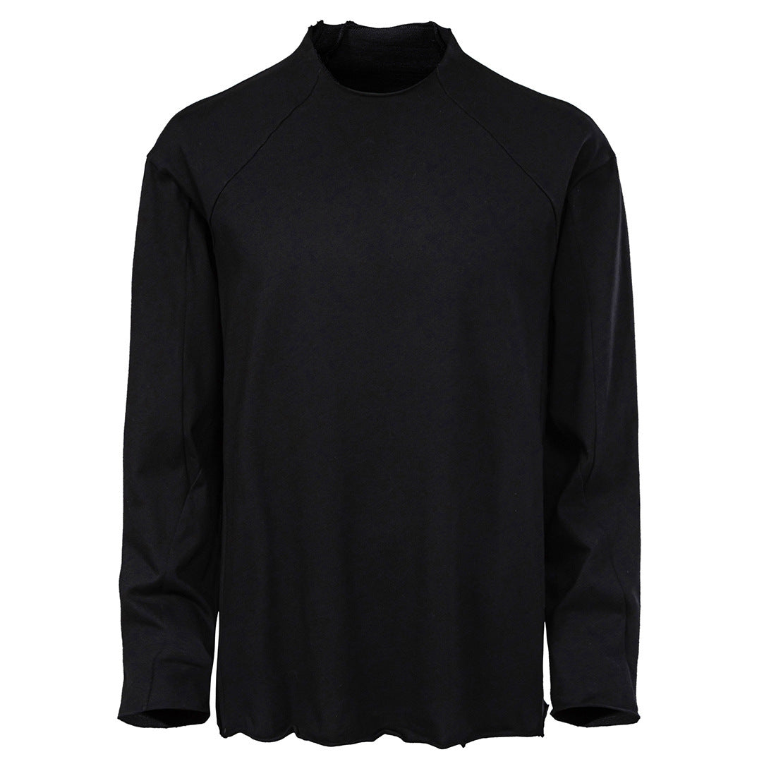 Herren lässiges Langarmshirt mit modernem Schnitt und atmungsaktiver Baumwollqualität