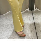 Damen elegante und bequeme Mules R&B