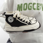 Damen Sportliche High-Top Sneakers mit strapazierfähigem Obermaterial und dämpfender Sohle