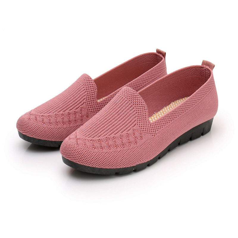 Damen bequeme Slip-On Slipper mit atmungsaktivem Obermaterial R&B