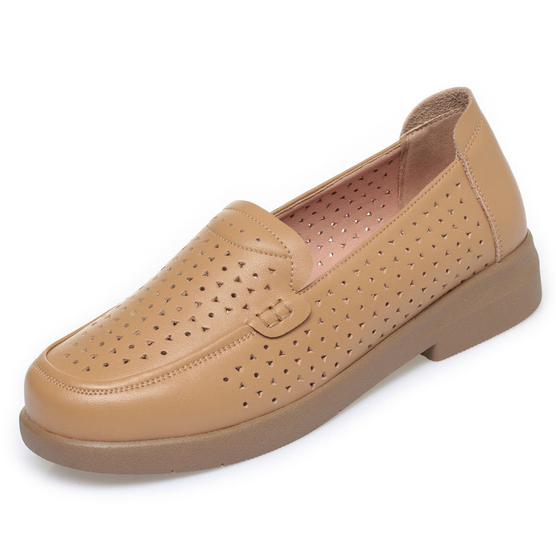 Damen Mokassins mit luftiger Perforation und gemütlichem Fußbett R&B