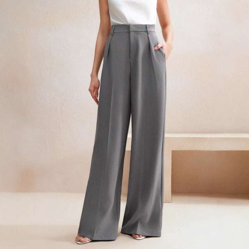 Damen weite Stoffhose R&B