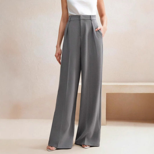 Damen weite Stoffhose R&B