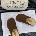 Damen Kuschelige Hausschuhe mit flauschigem Innenfutter und rutschfester Sohle R&B