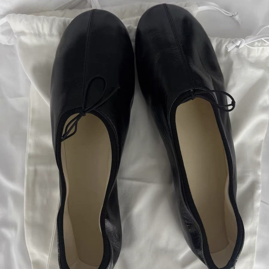 Damen Ballerinas mit Elegantem Knoten-Detail und Flexibler Sohle R&B