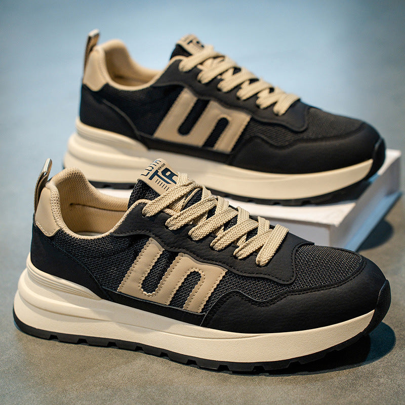 Damen Sportliche Sneakers mit atmungsaktiver Materialkombination und ergonomischer Dämpfung R&B