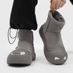 Damen gefütterte Winterstiefel mit rutschfester Sohle und modischem Futter R&B