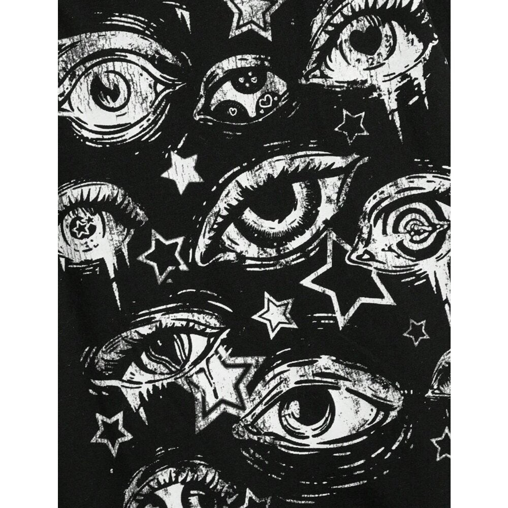 Damen kreatives T-Shirt mit asymmetrischem Design R&B