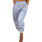 Damen Sportliche Sommerhose mit elastischem Bund und modischer Schnürung R&B