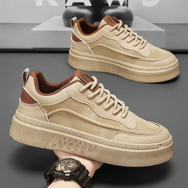 Damen Sneakers mit modischer Plateau-Sohle R&B