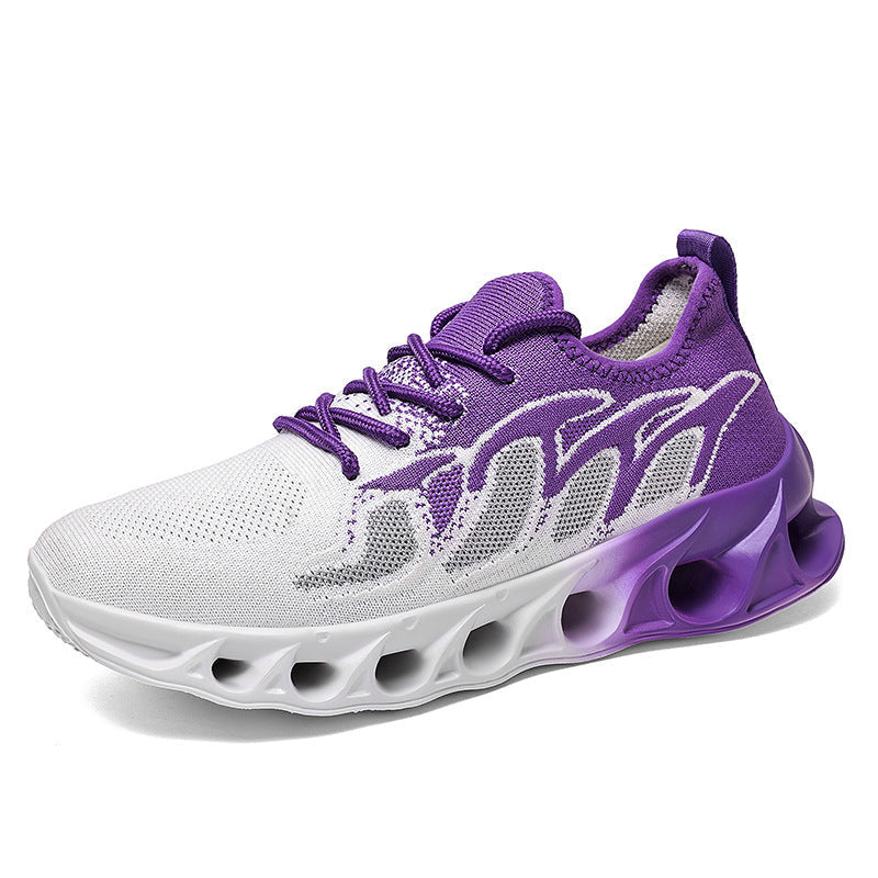 Damen Sportliche Sneakers mit innovative Dämpfungstechnologie und rutschfester Laufsohle R&B