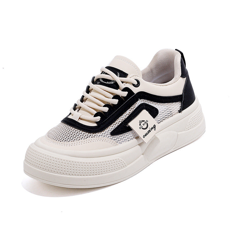 Damen trendige Sneakers mit atmungsaktivem Obermaterial und bequemer Sohle R&B