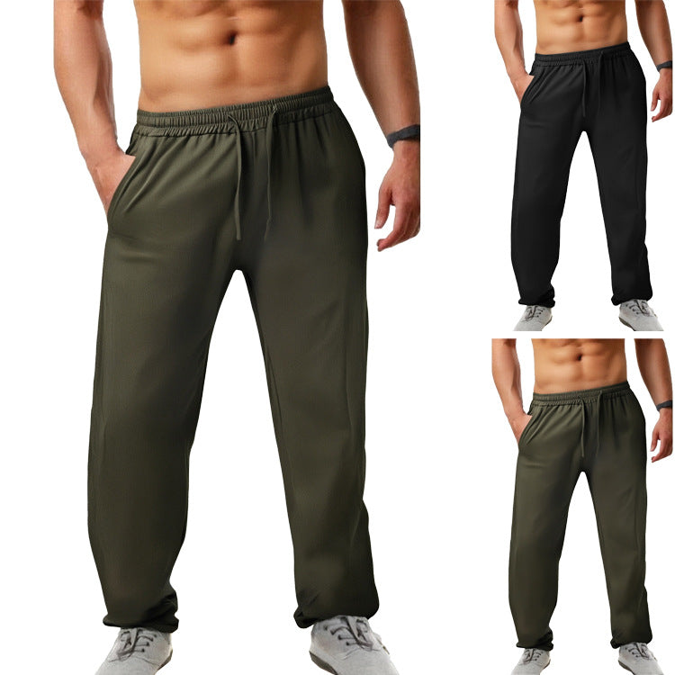 Herren Sportliche Jogginghose mit elastischem Bund und seitlichen Taschen R&B