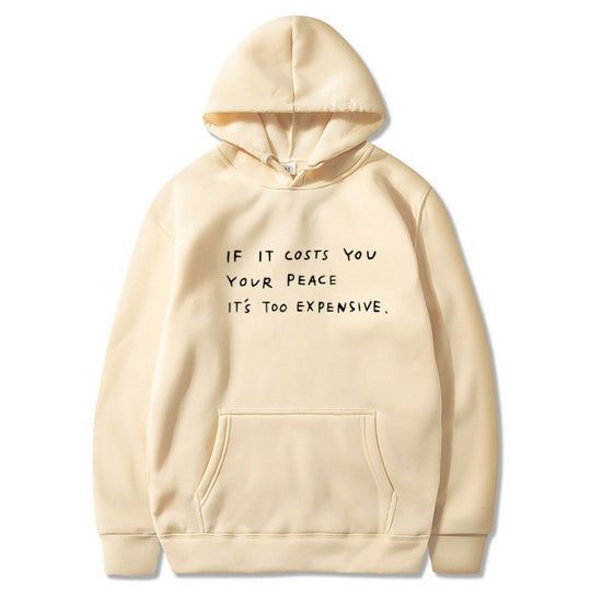 Damen Kapuzensweater mit inspirierendem Spruch und bequemer Passform R&B