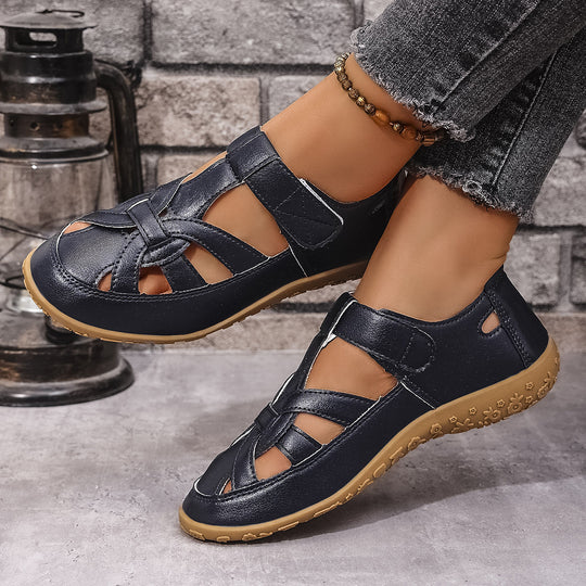 Damen Freizeitschuhe mit verstellbarem Riemendesign R&B