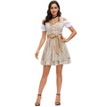 Damen Trachtenkleid mit verspieltem Schnitt und eleganten Rüschen R&B