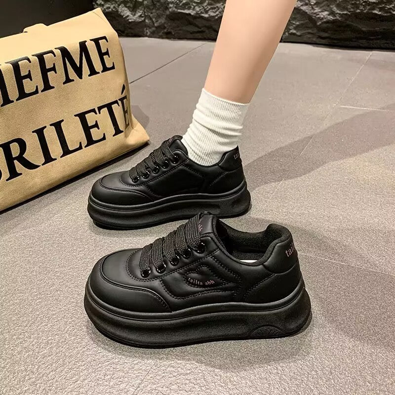 Damen Sneaker mit dicker Sohle und atmungsaktivem Obermaterial R&B