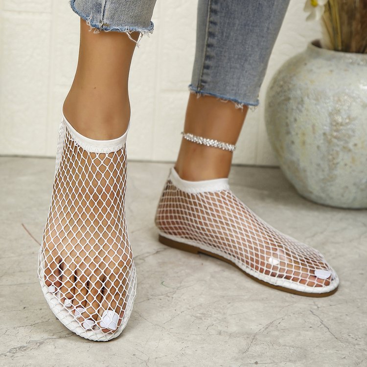 Damen formschöne Netzsandalen R&B