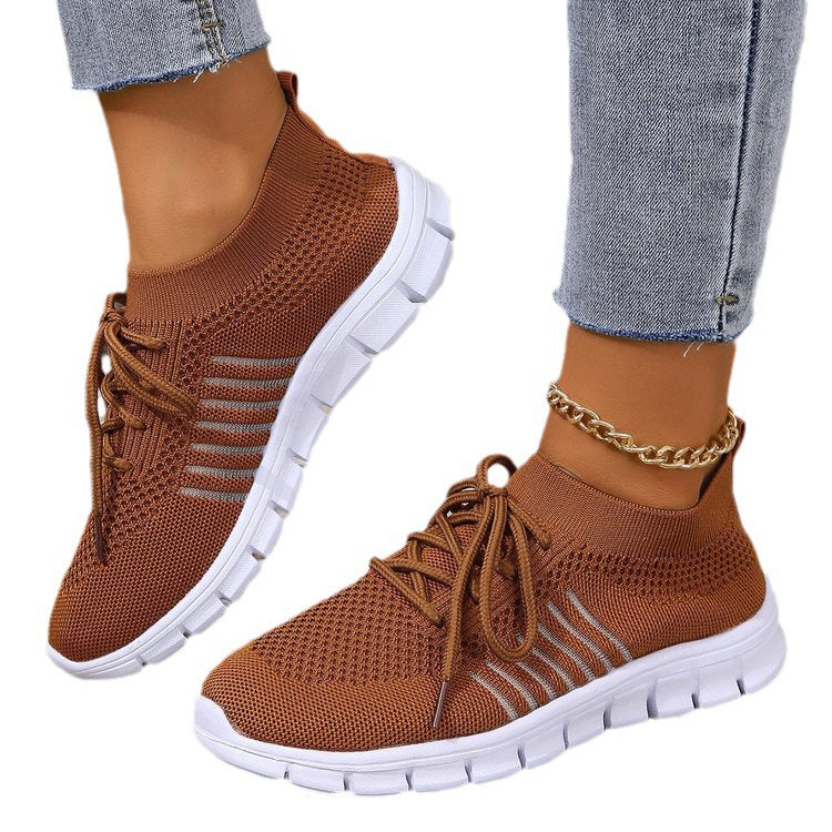Damen Atmungsaktive und flexible Sneaker mit hohem Schaft R&B