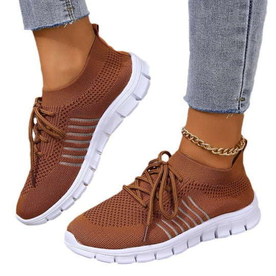 Damen Atmungsaktive und flexible Sneaker mit hohem Schaft R&B