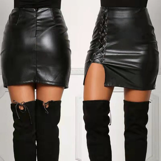 Damen Figurbetontes Langarmoberteil mit hohem Kragen und eleganten Details R&B