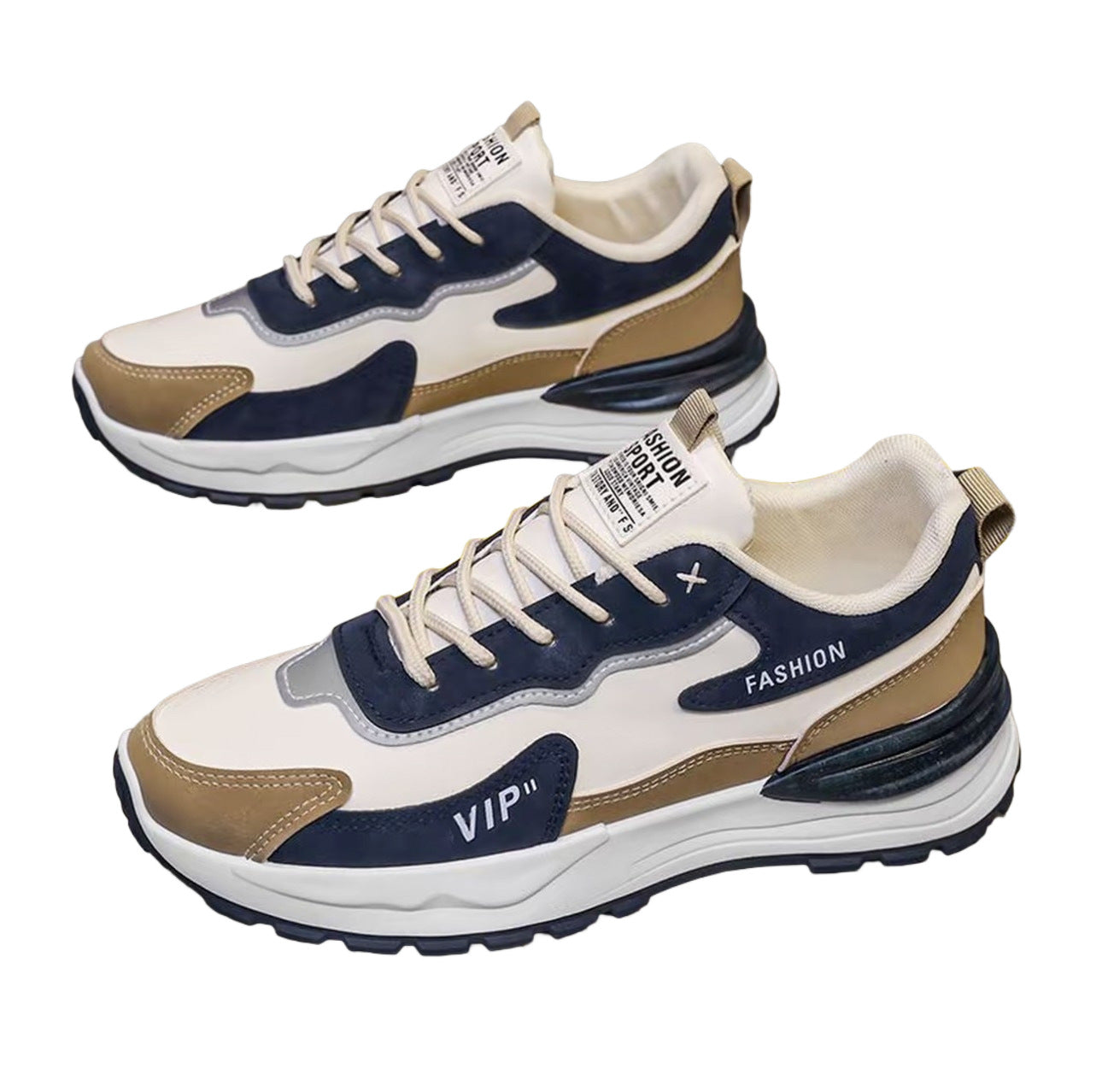 Damen Bequeme und modische Sneakers mit stoßdämpfender Sohle R&B