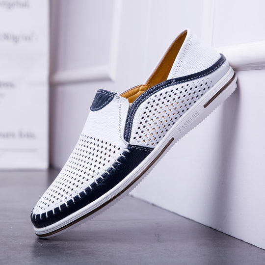 Herren Atmungsaktive Mokassins mit flexibler Sohle R&B