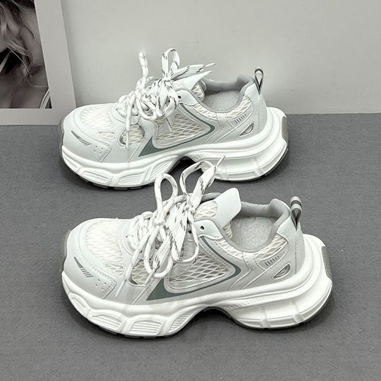 Damen Sportliche Lauf-Sneaker mit atmungsaktiver Netzstruktur und trendigem Design R&B